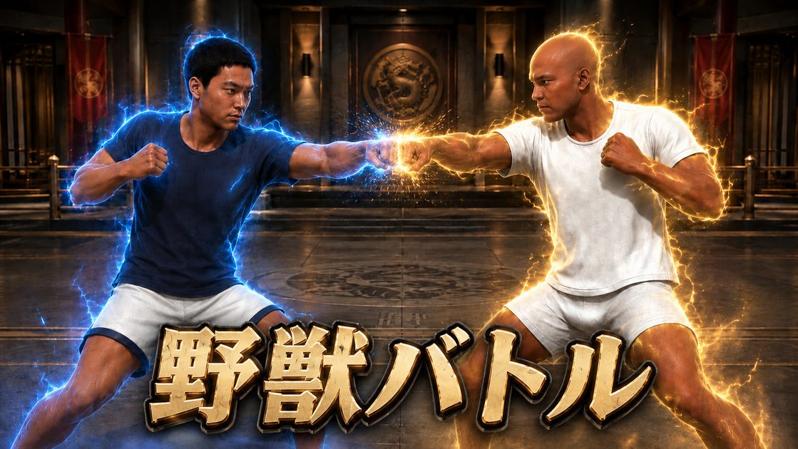 野獣バトル キービジュアル